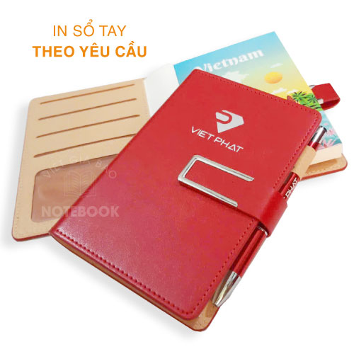 In Sổ Tay Quà Tặng Theo Yêu Cầu Tại TPHCM